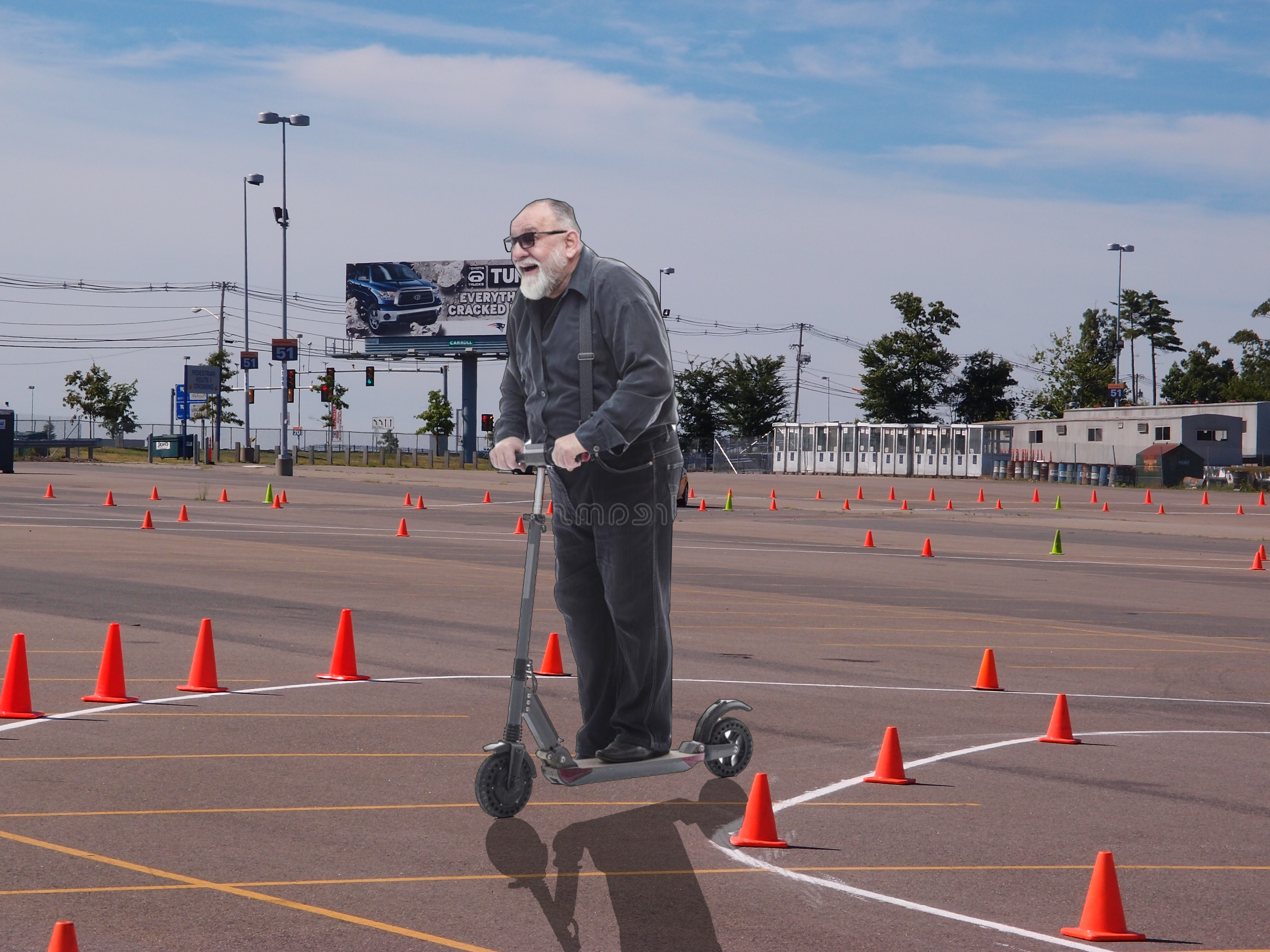 Old Man on Electric Scooter Wins the Florida State Autocross Championship