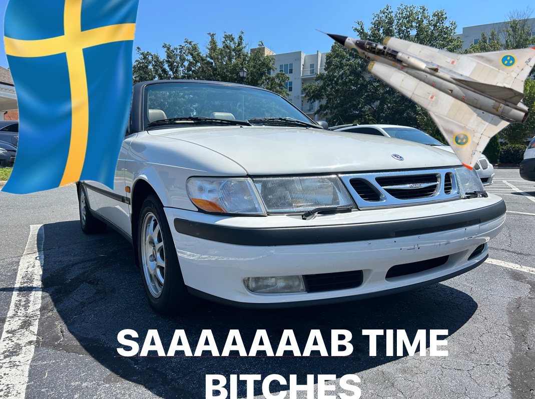 2000 Saab 9-3 Convertible – Var Är Toaletten?