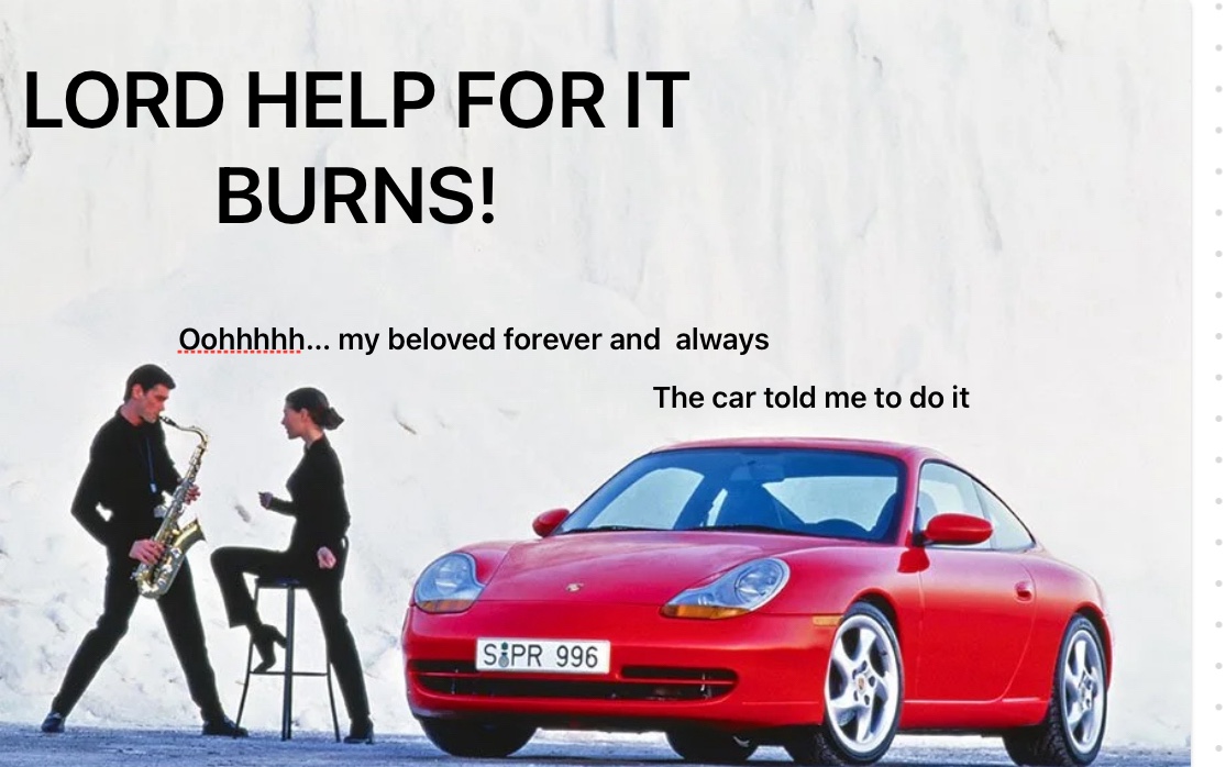 A Personal Tale: I Got Chlamydia from Driving a 996 Cabriolet (GoFundMe Link in Description)