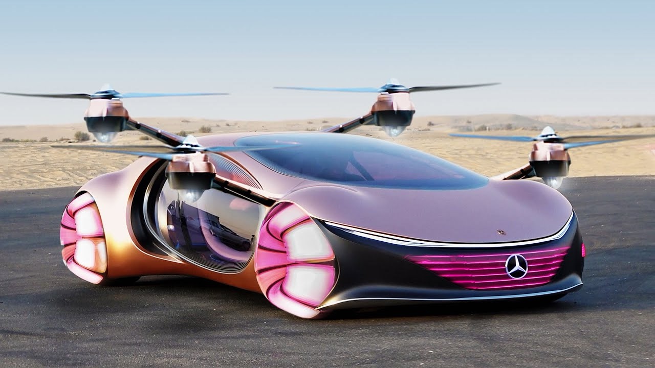 Mercedes Benz Releasees the Flying Car 2